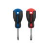 Dúo de desarmadores 1/4" x 1-1/2" mango Comfort Grip, PRETUL