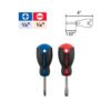 Dúo de desarmadores 1/4" x 1-1/2" mango Comfort Grip, PRETUL