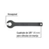 Llave para tanque de gas, PRETUL