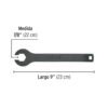 Llave para tanque de gas, PRETUL