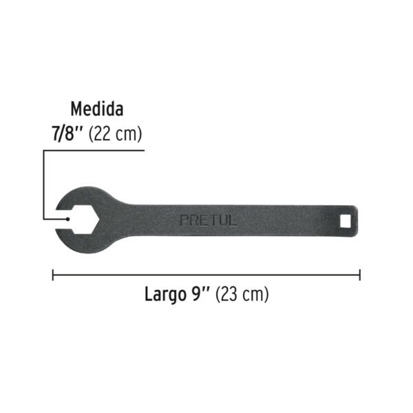 Llave para tanque de gas, PRETUL
