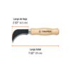 Cuchillo 7-1/2" para linóleo, TRUPER