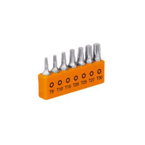 P7-15T Juego de 7 puntas torx combinadas largo 1", TRUPER EXPERT