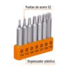 Juego de 7 puntas torx combinadas largo 2", TRUPER EXPERT