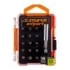 Juego de 19 puntas mixtas largo 1" estuche plástico, EXPERT