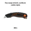 Dispensador con 5 cuchillas para NV-7 y NM-7, TRUPER