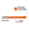 Cincel de corte frío de 7/8 X 8", TRUPER
