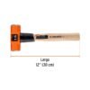 Marro octagonal 3 lb, mango de madera 12", TRUPER